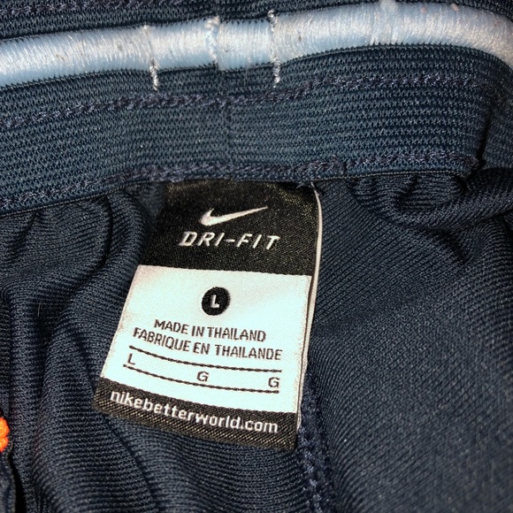 🔥🚹Lg Nike KD BBall Shorts,Blue/Orange, FLAWLESS! - Picture 7 of 8